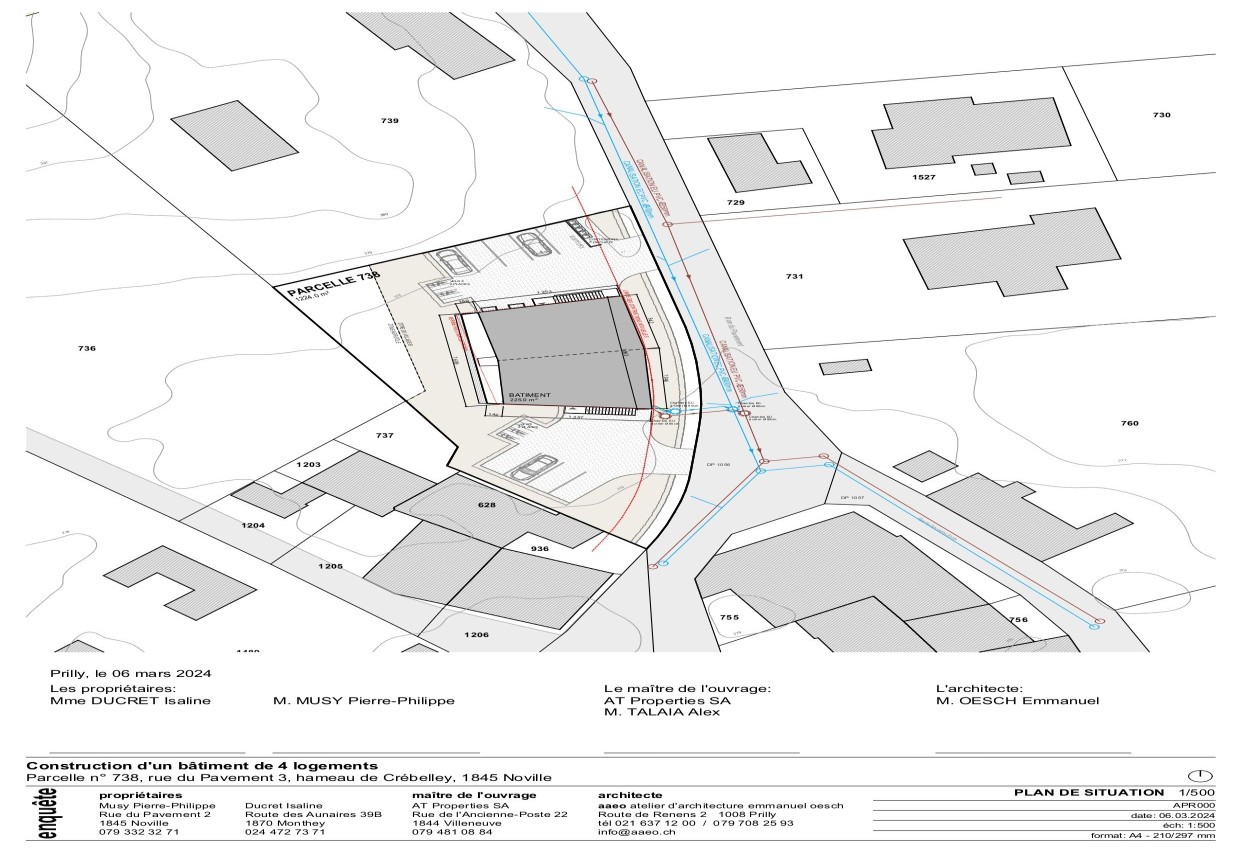 Très joli appartement de 4.5 pces idéalement situé à la Noville