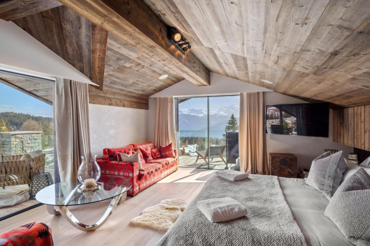 Chalet de 4 appartements à Crans-Montana