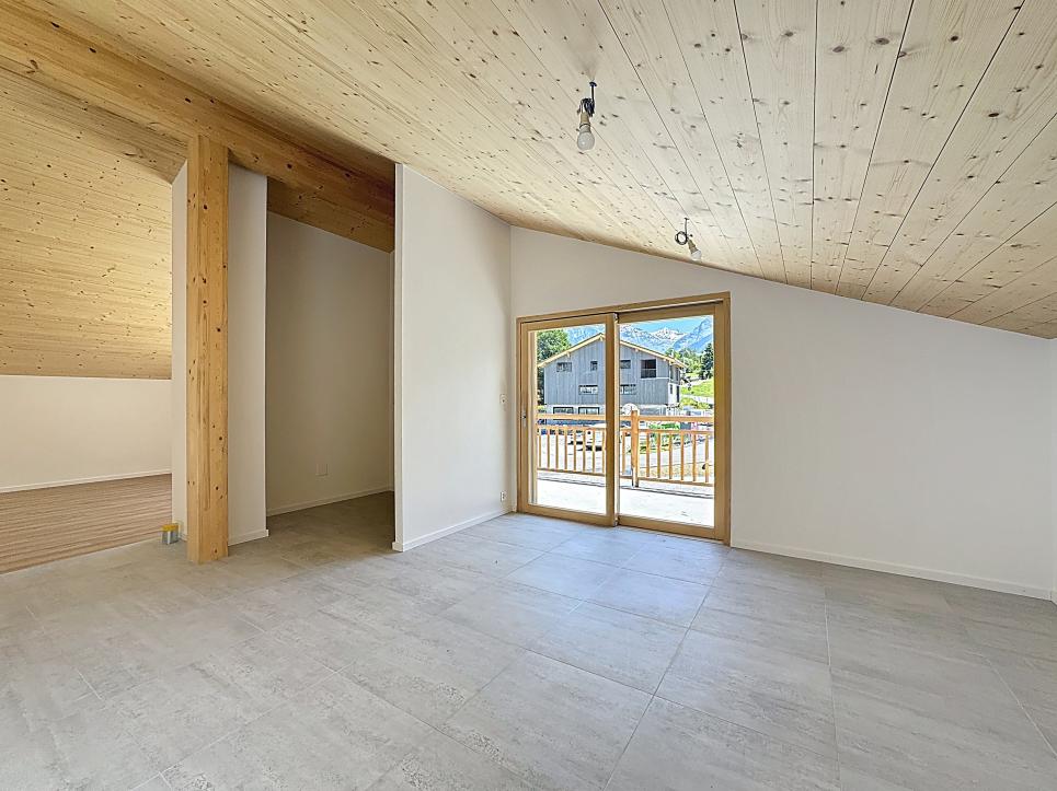 Attique 3.5 pièces au Châble VS