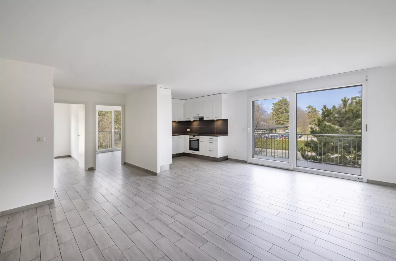 Aigle - AIGLE - Appartement de 3.5 pièces avec 2 places de parc extérieures