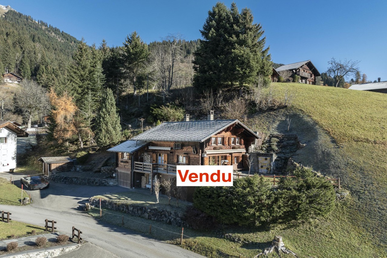 Vente Chalet individuel de 6.5 pièces avec places de parc