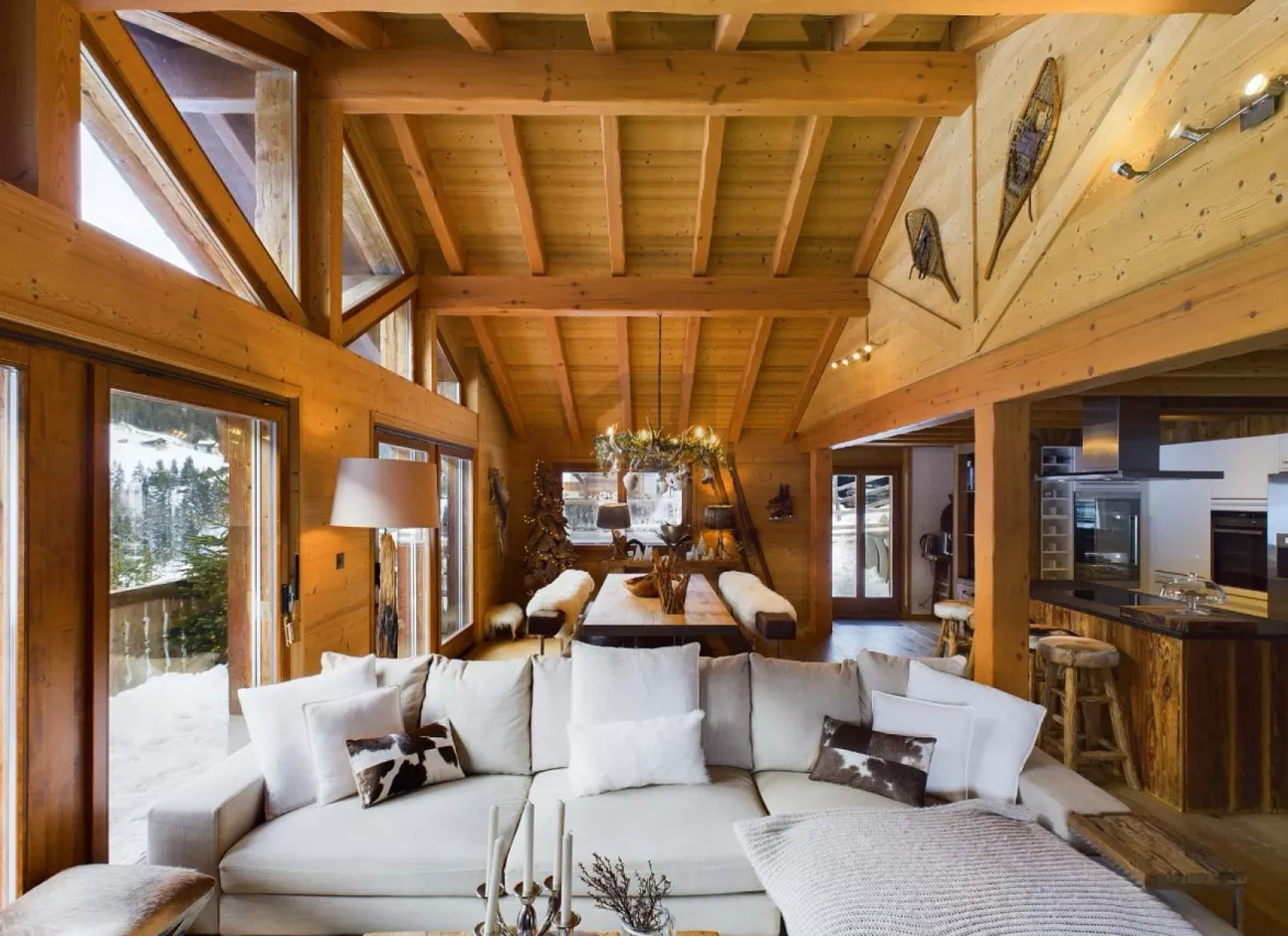 MAGNIFIQUE CHALET DE LUXE AUX PORTES DU SOLEIL