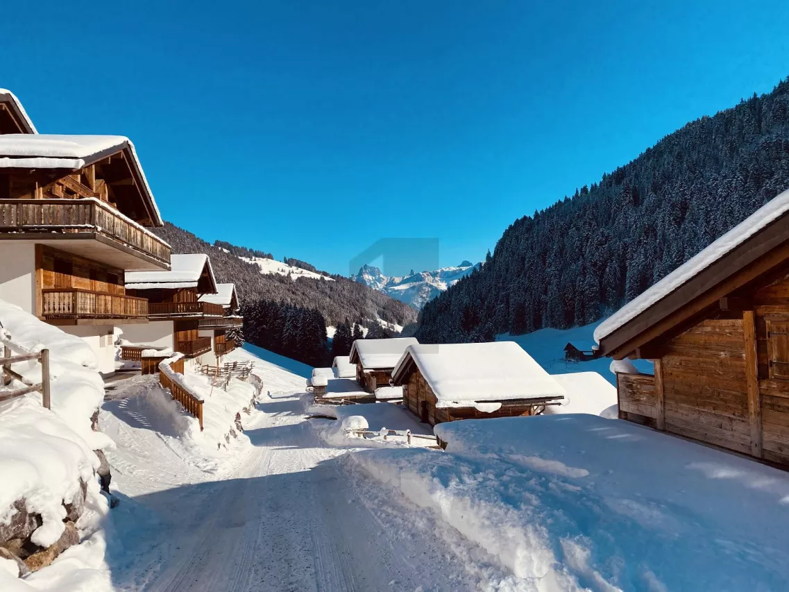 MAGNIFIQUE CHALET DE LUXE AUX PORTES DU SOLEIL