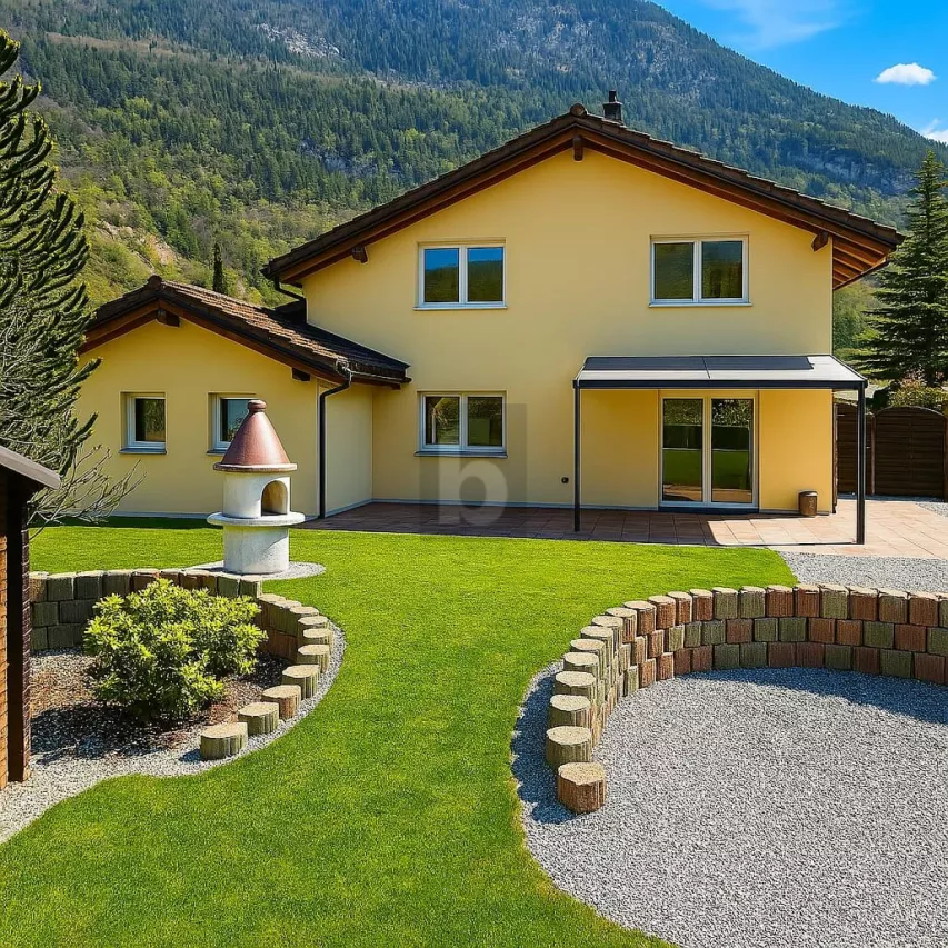 IDYLLE FAMILIALE AVEC JARDIN