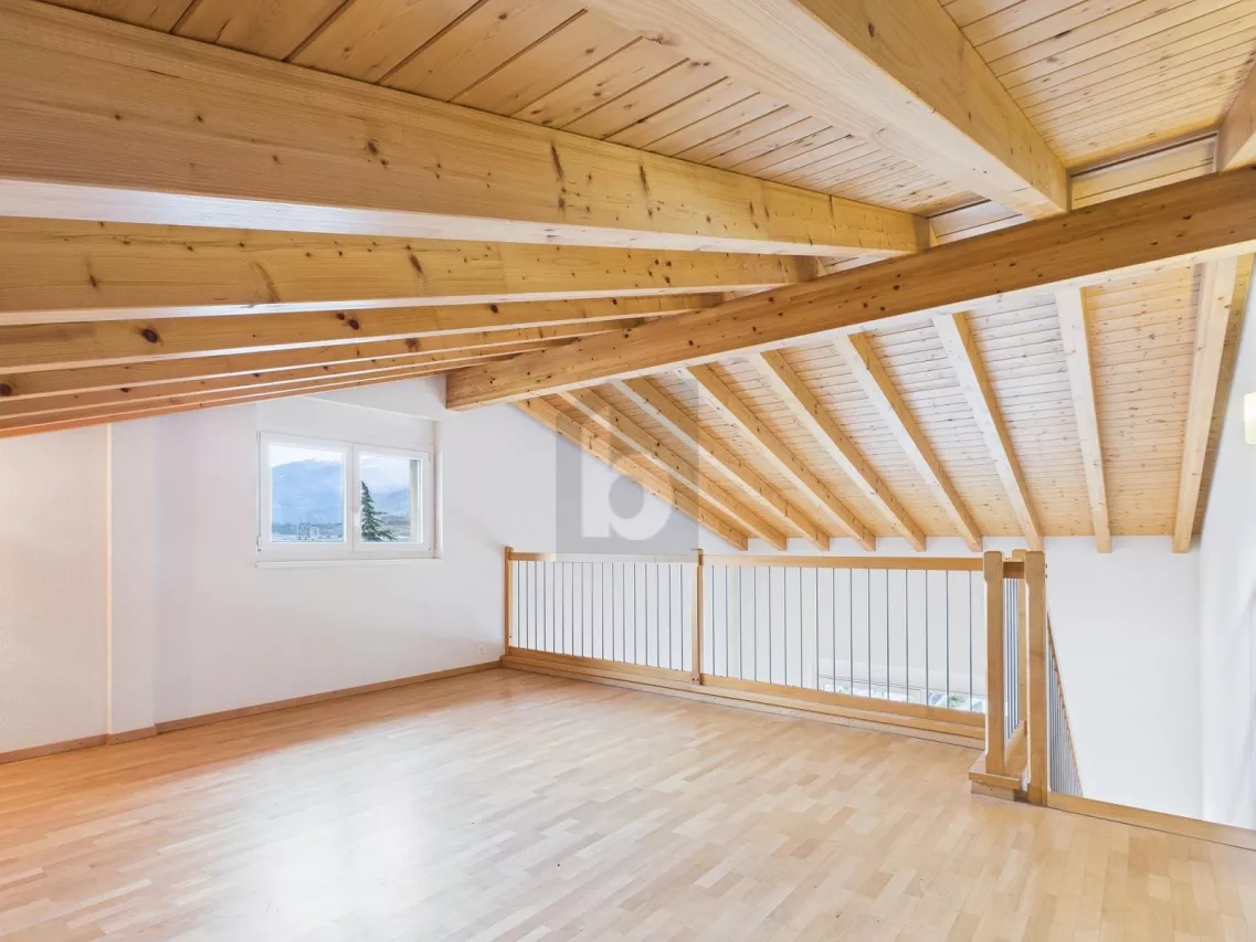 MODERNE, AVEC GRANDE MEZZANINE, VUE MONTAGNE