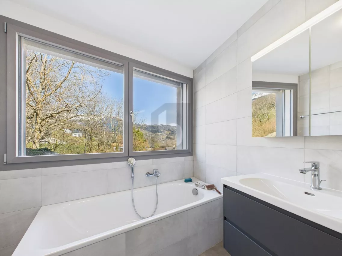 MAISON MODERNE AVEC ASCENSEUR ET PANORAMA