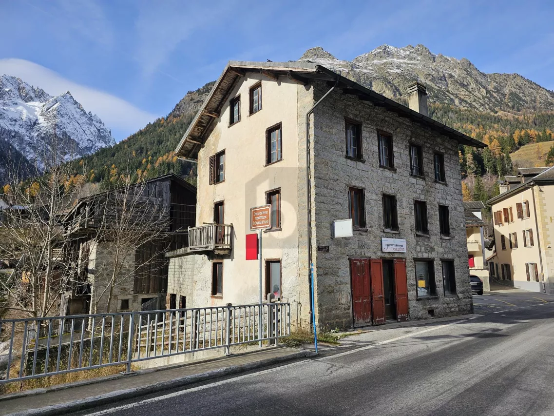 IMMEUBLE AVEC FORT POTENTIEL DE RÉNOVATION