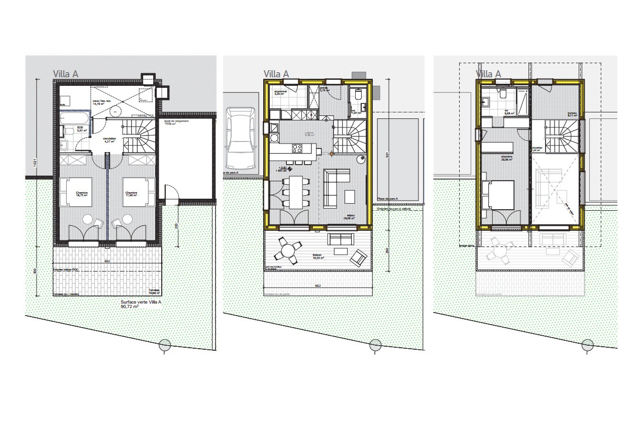 Jolie villa de 4,5 ou 5,5 pièces à Vex