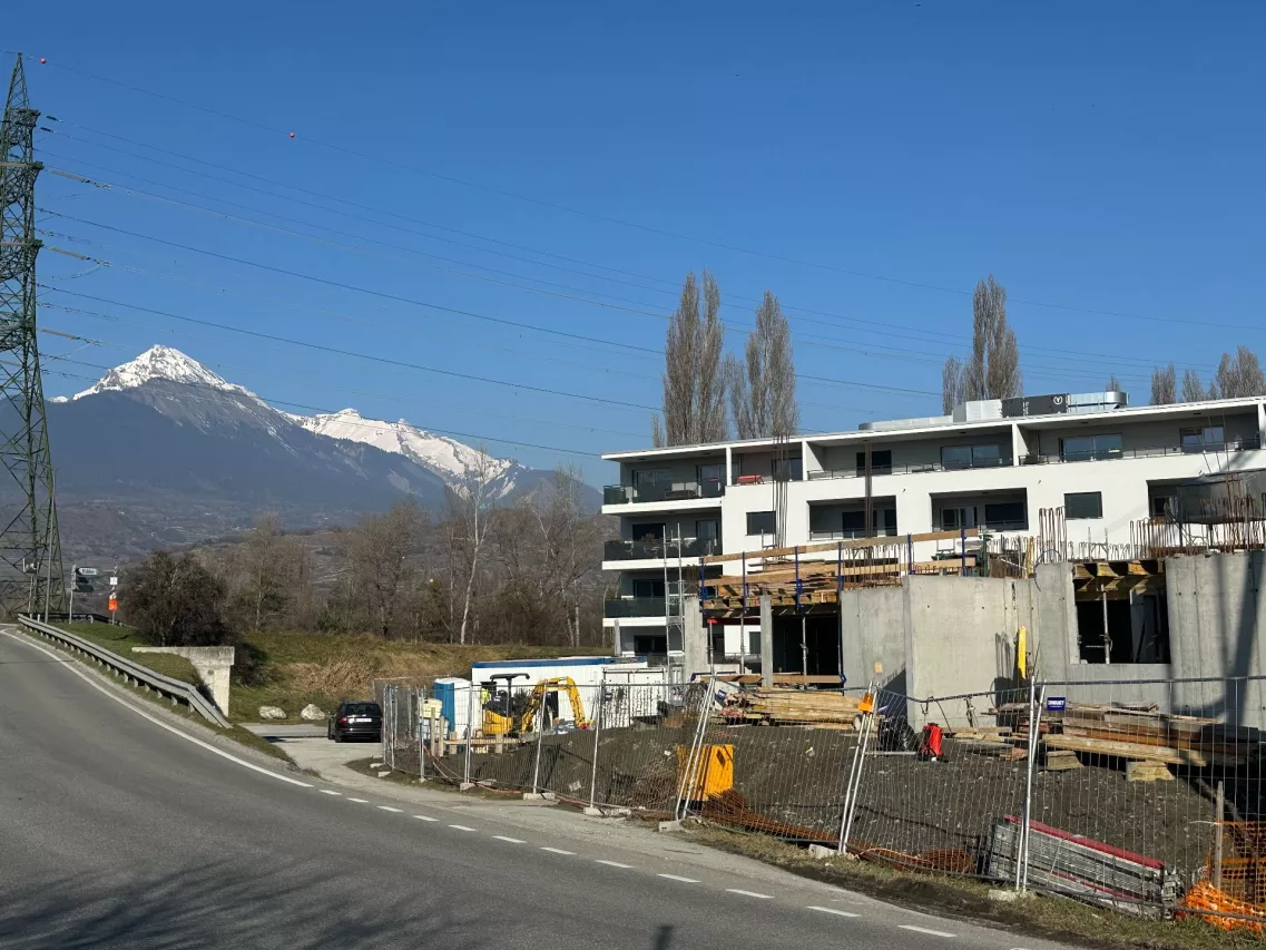 Attique de 4,5 pièces au coeur d'Aproz (Sion)