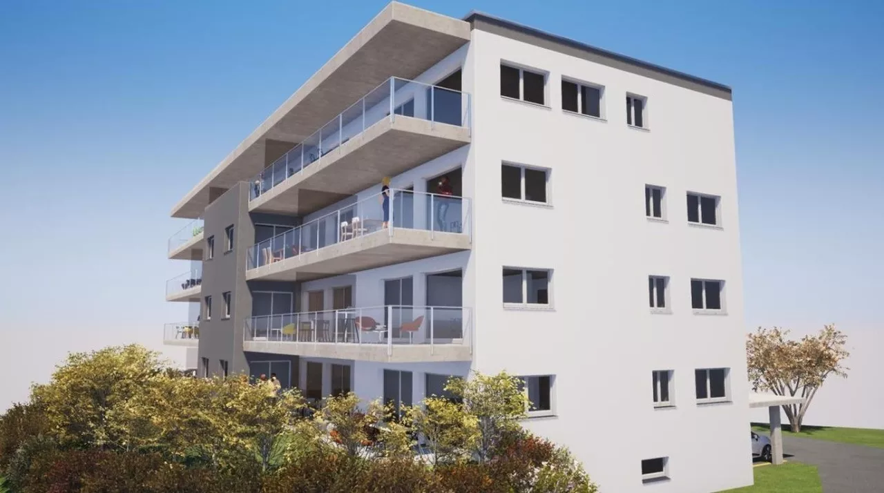 Bel appartement de 3,5 pièces au 1er étage à Aproz (Sion)