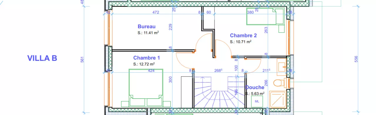 Magnifique villa de 4,5 pces - NEUF