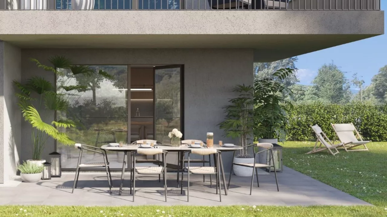 Splendide 3,5 pièces à Aproz (Sion) au rez-de-chaussée NEUF