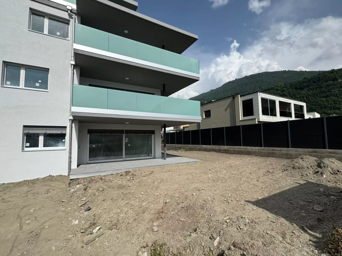Bel appartement au rez-de-chaussée de 4,5 pièces à Aproz (Sion)