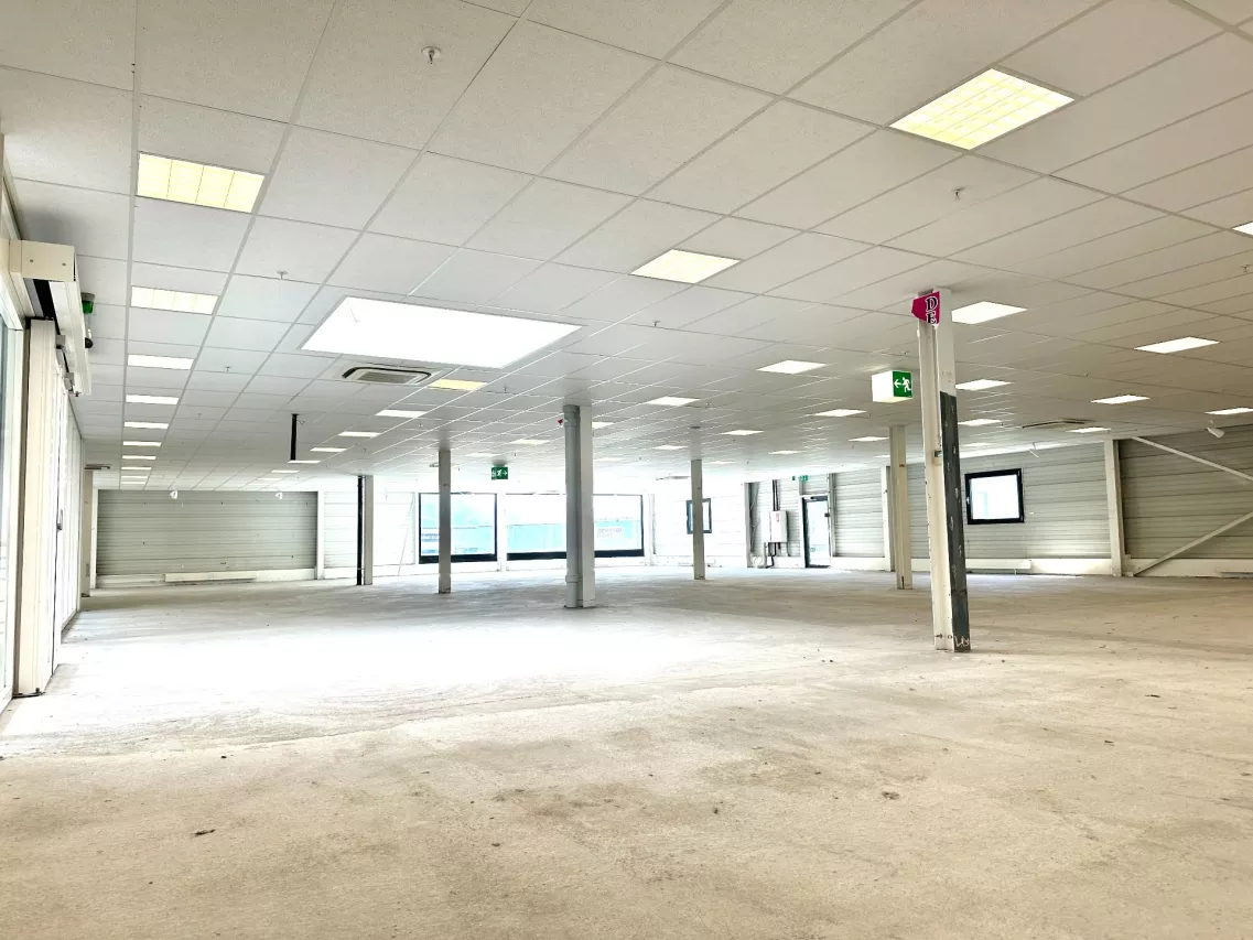 Halles commerciales brutes - modulables