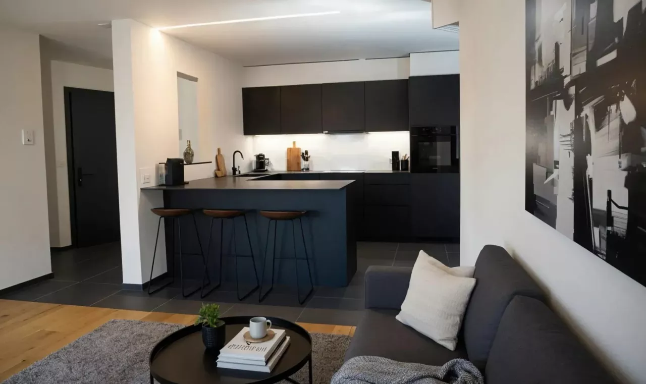 Magnifique appartement de 4,5 pièces à Sion totalement rénové