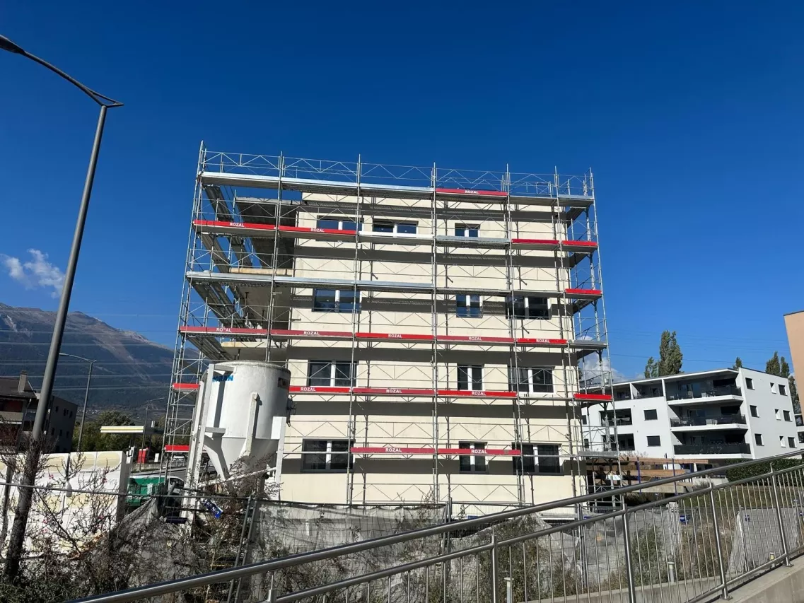 Attique de 4,5 pièces au coeur d'Aproz (Sion)