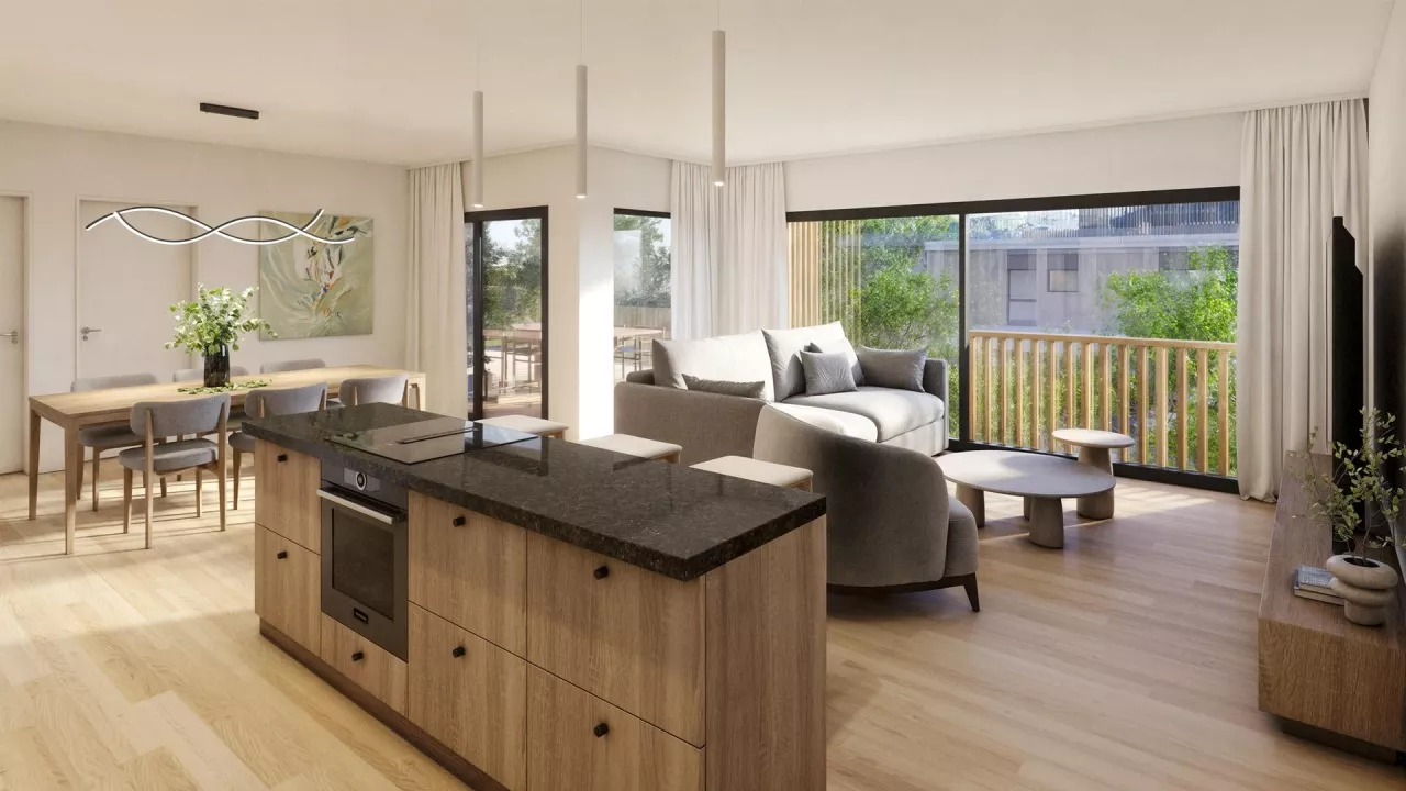 Rez-de-chaussée 5,5 pces avec grande terrasse et spacieux jardin