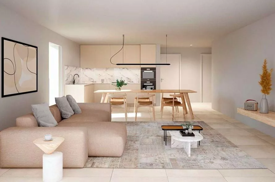 Rez-de-chaussée 3,5 pces avec grande terrasse