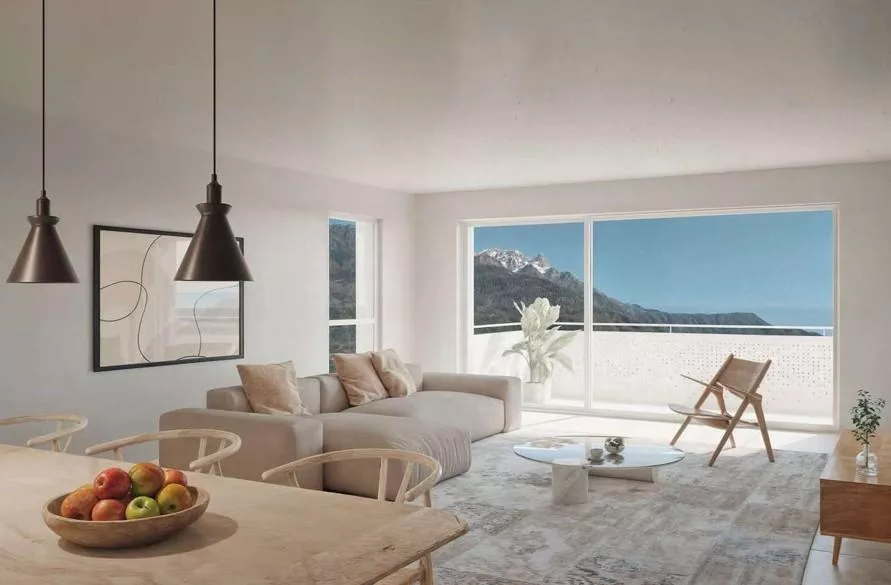 1er étage 3,5 pces avec grand balcon