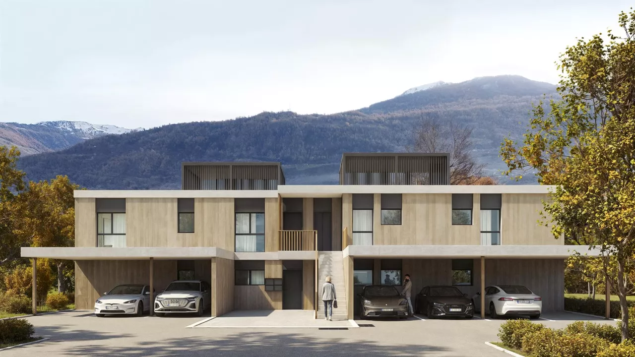Appartement 4,5 pces de plain-pied avec grande terrasse