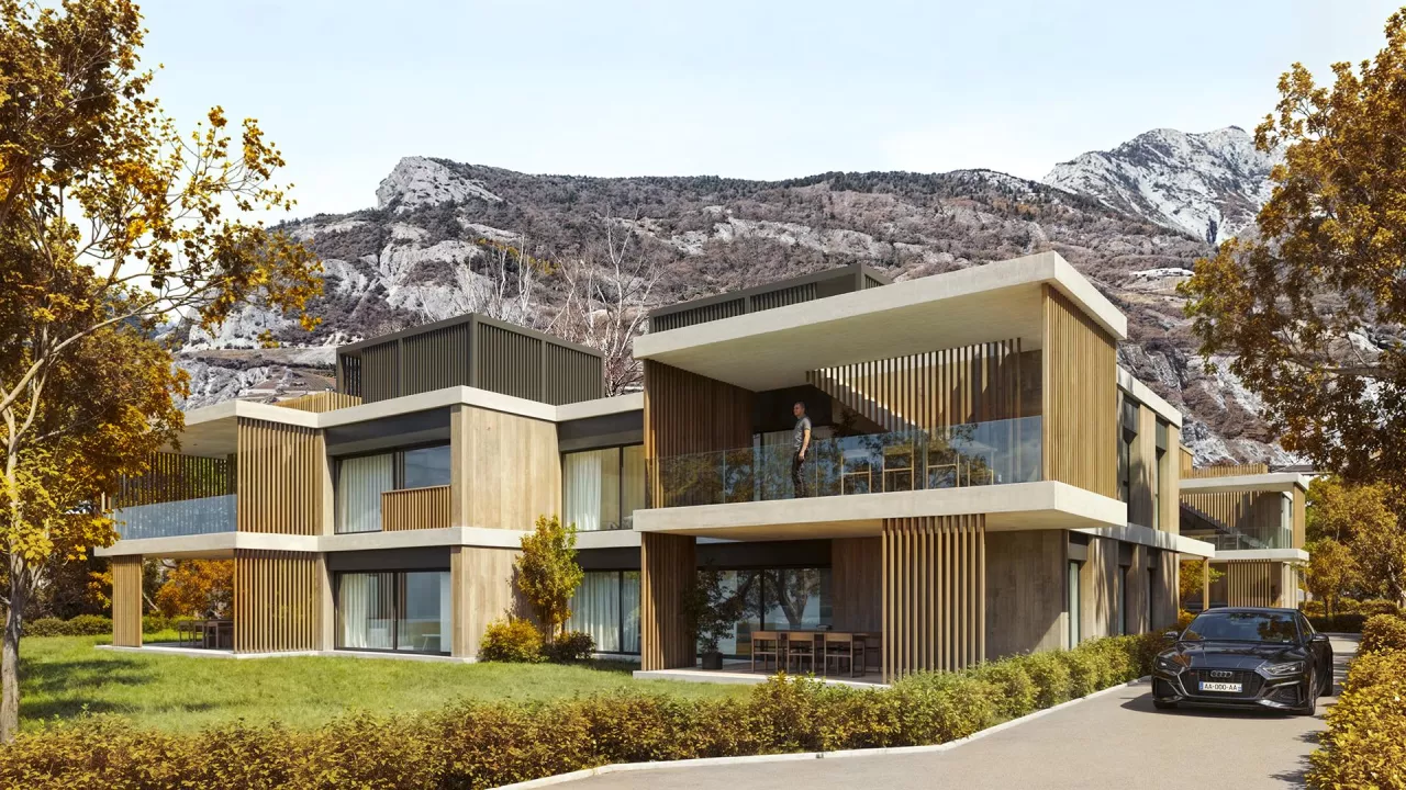 Appartement 4,5 pces de plain-pied avec grande terrasse