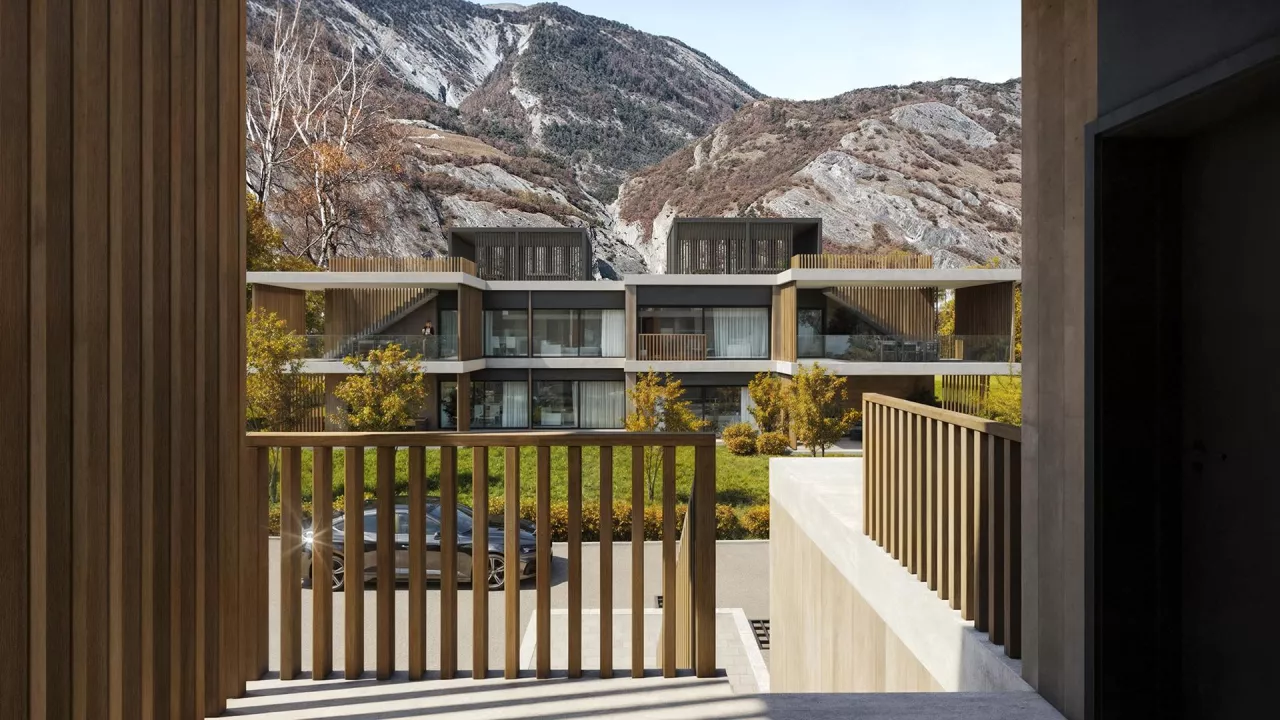 Appartement 4,5 pces de plain-pied avec grande terrasse