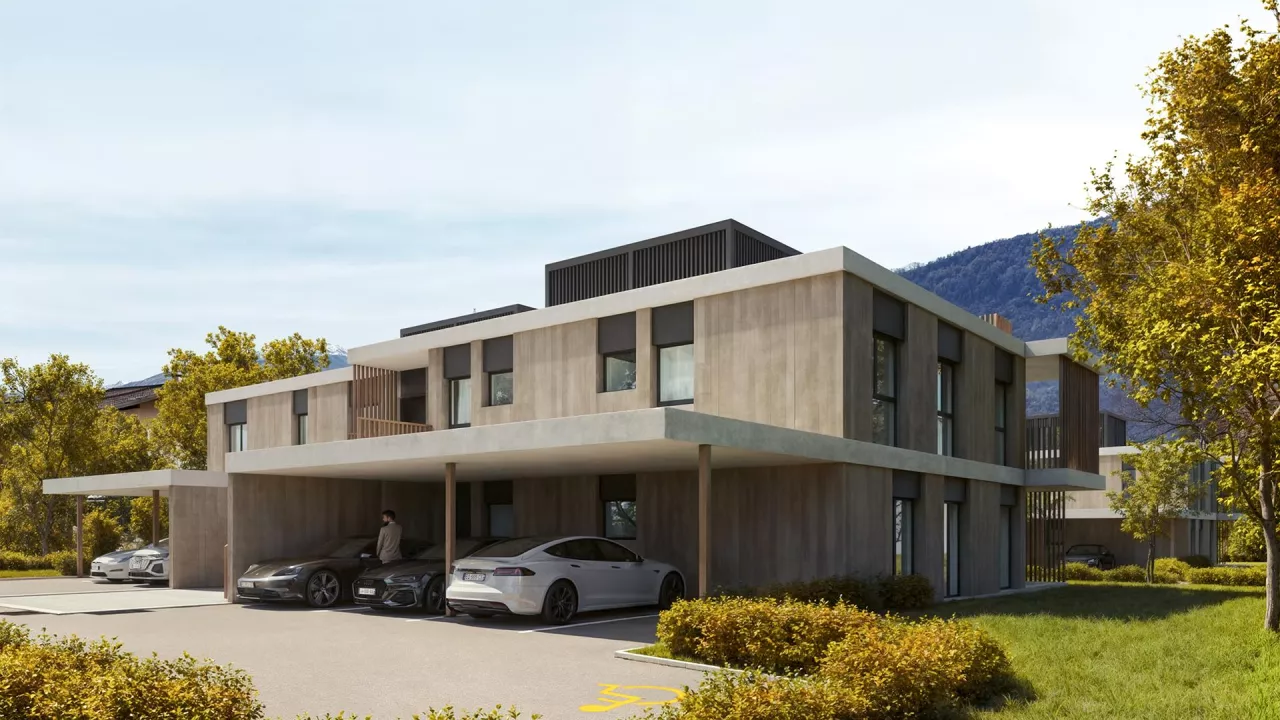 Appartement 4,5 pces de plain-pied avec grande terrasse