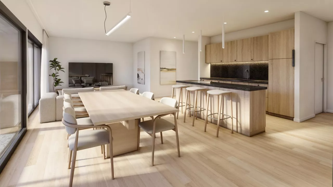 Appartement 4,5 pces de plain-pied avec grande terrasse
