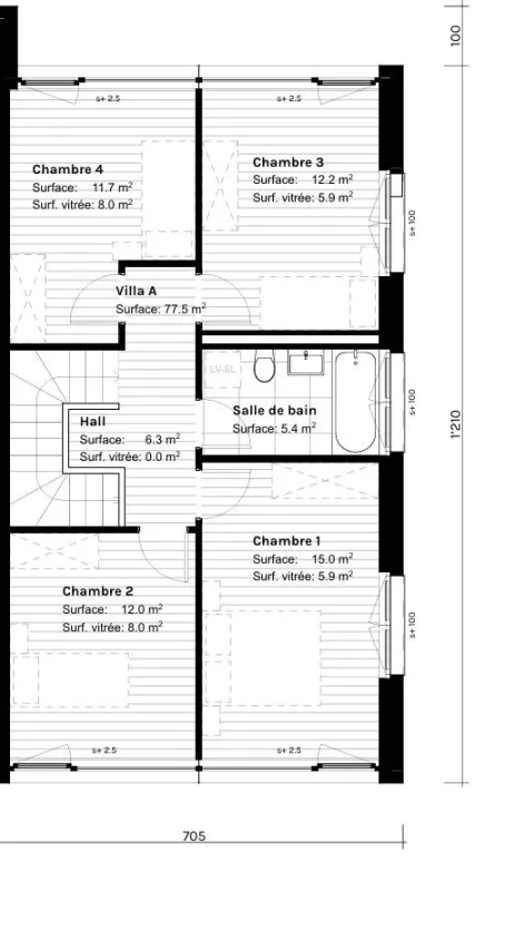 Villa 5,5 pièces à Conthey