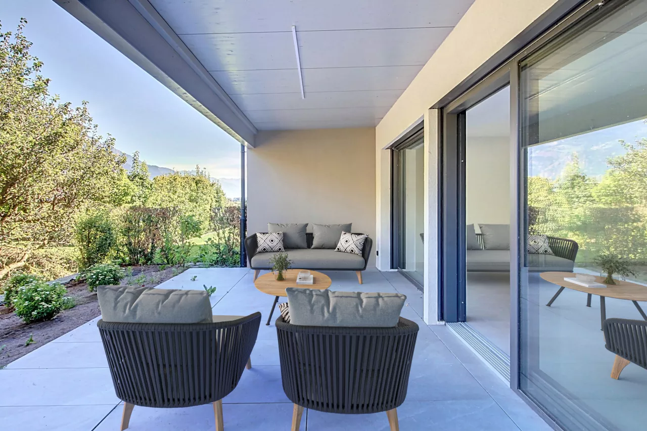 Martigny - Villa neuve de 4.5 pièces avec deux terrasses -