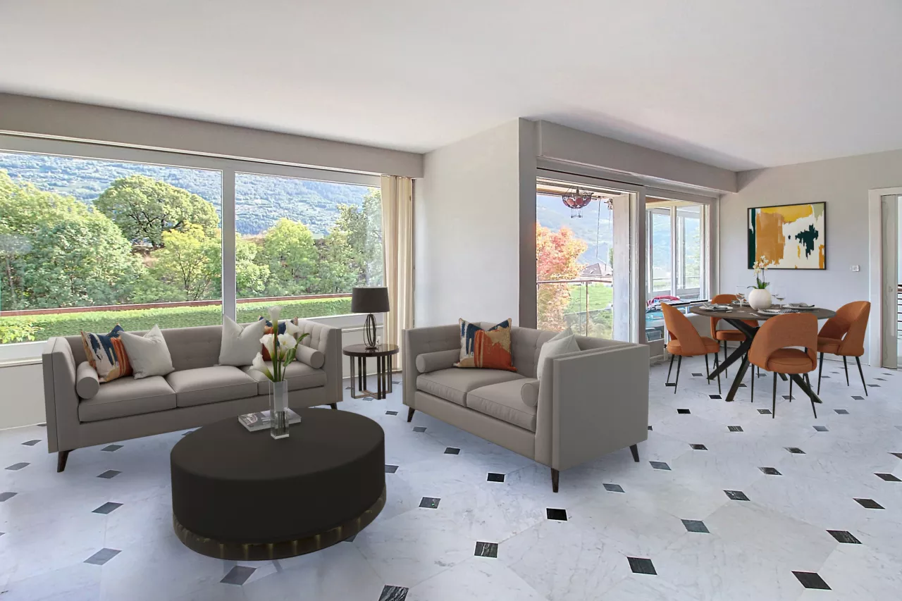 Sion - Appartement 6.5 pièces avec piscine