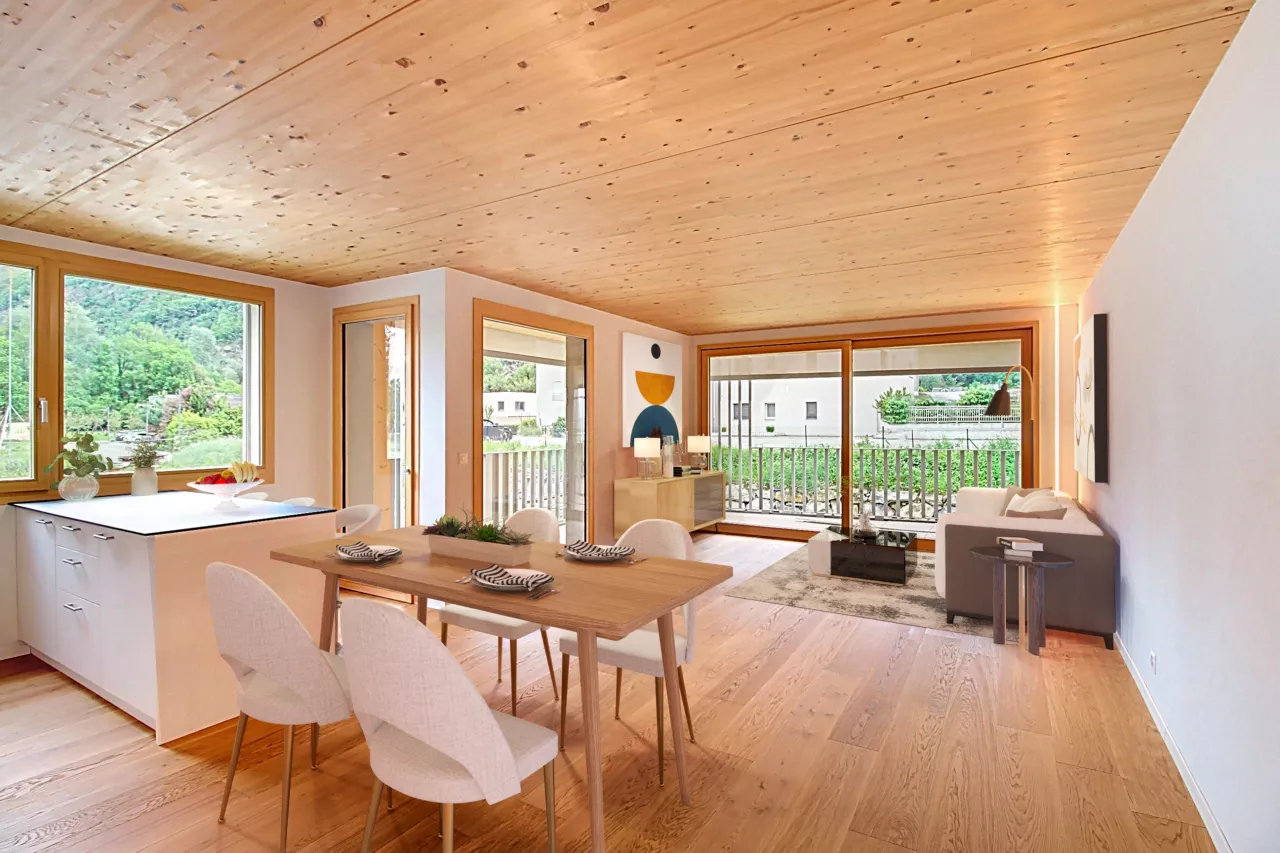 Aproz - Appartement neuf et lumineux de 4.5 pièces