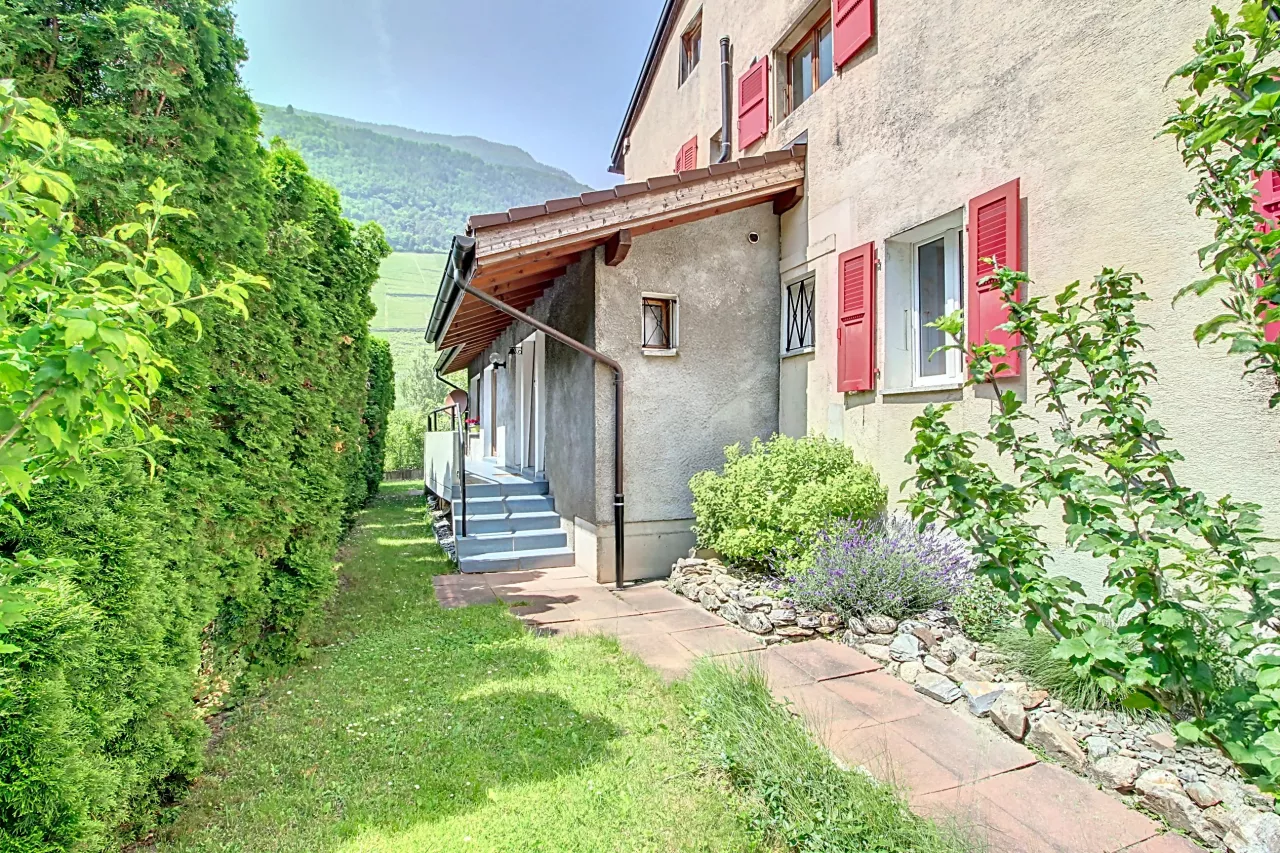 Martigny-Bourg - Appartement de 4.5 pièces avec terrasse et jardin