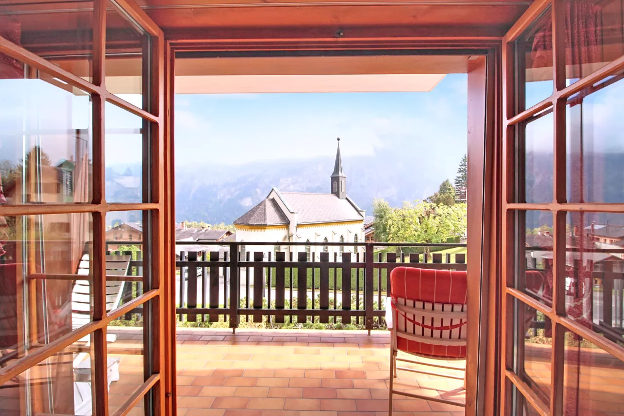 Les Marécottes - Appartement de 2.5 pièces avec grand balcon d'angle