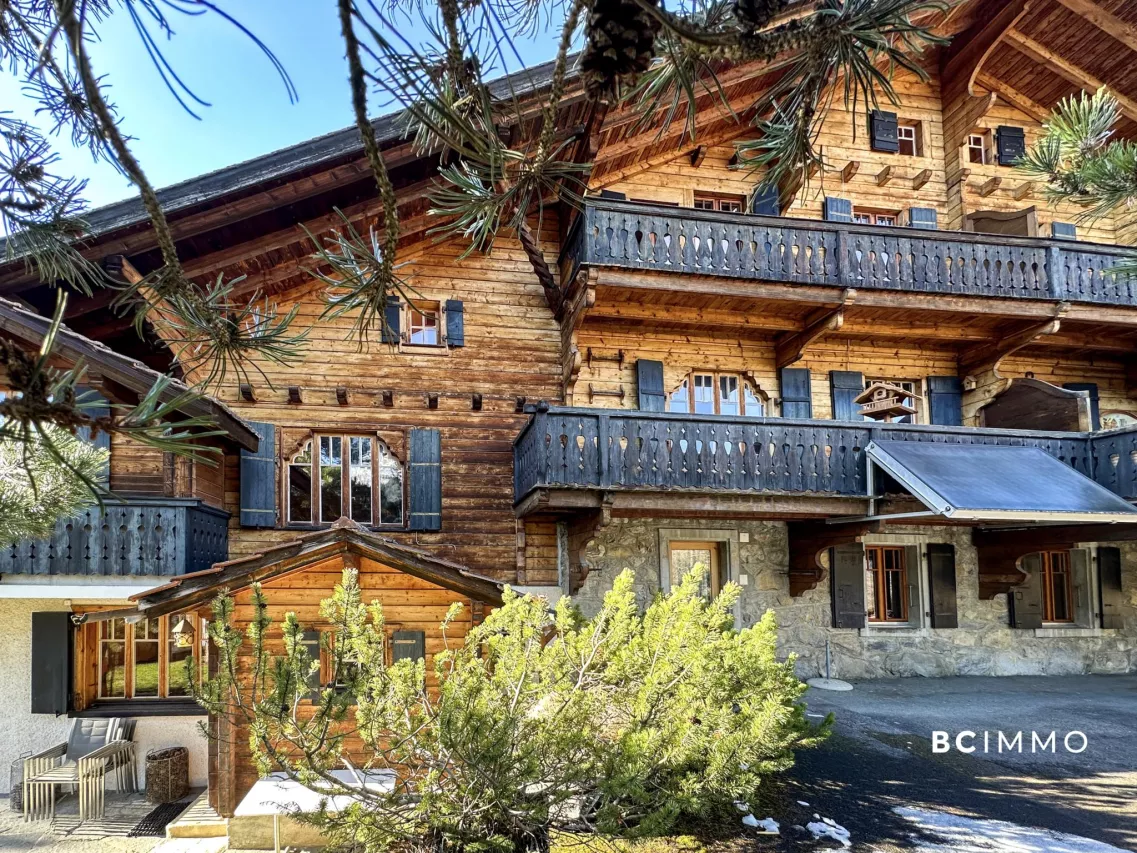 Grand chalet de 4 appartements