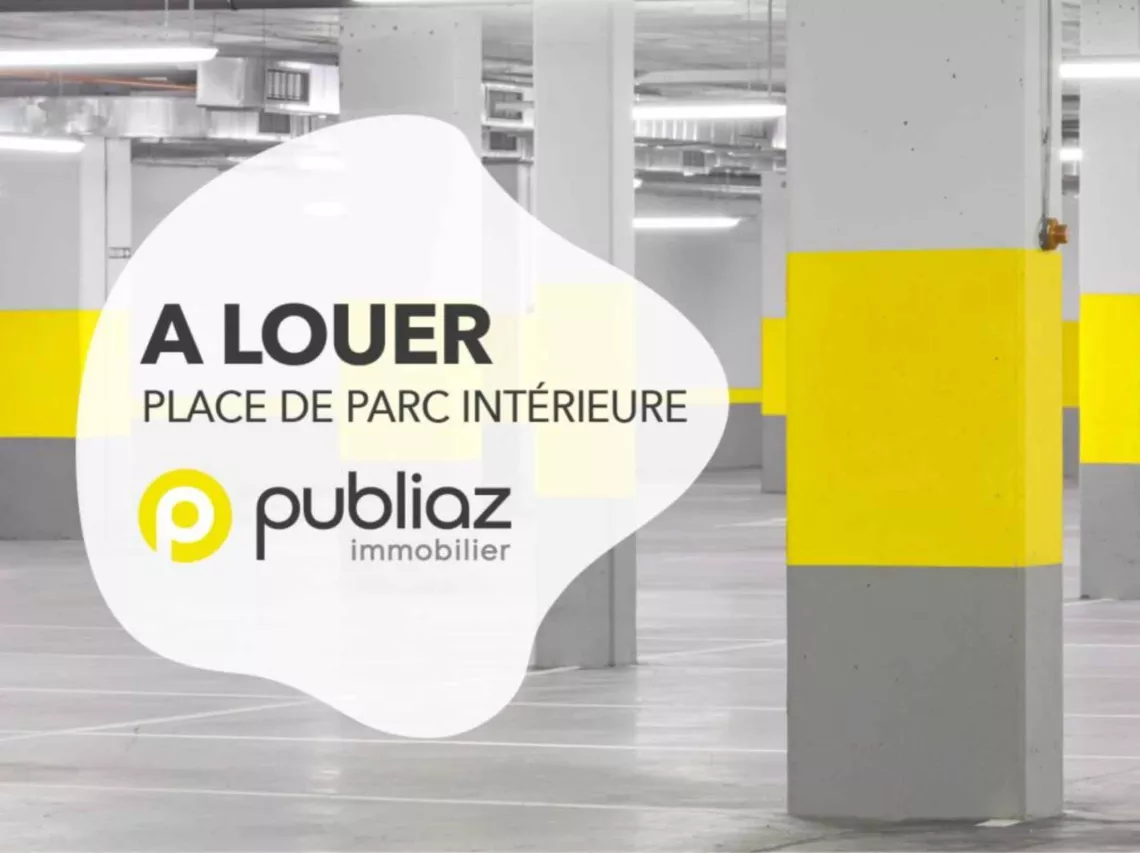 Place de parc intérieure à louer