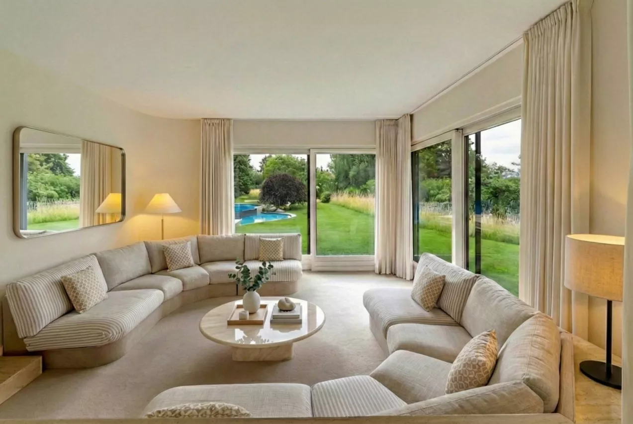 Cologny - Somptueuse villa d'architecte, en exclusivité: