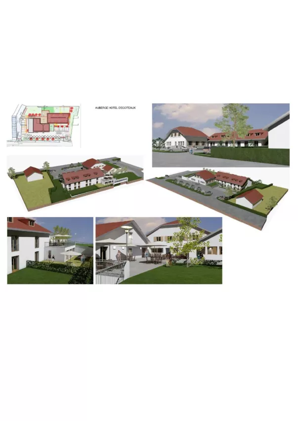 Vente Auberge avec centre de loisirs et projet d'extension – 11'500m2 de terrain -Écoteaux