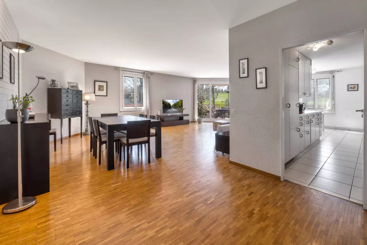 Plan-les-Ouates - Grand appartement traversant au calme