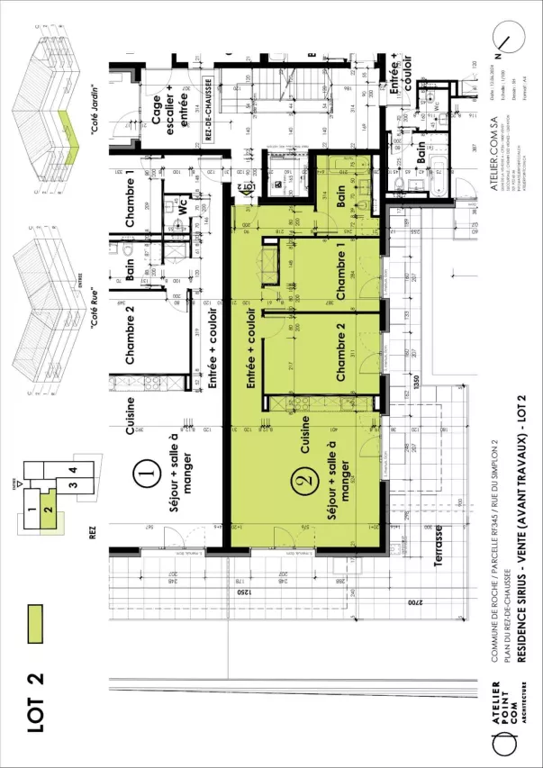 Appartement 3.5 pièces à Roche VD - Lot 2