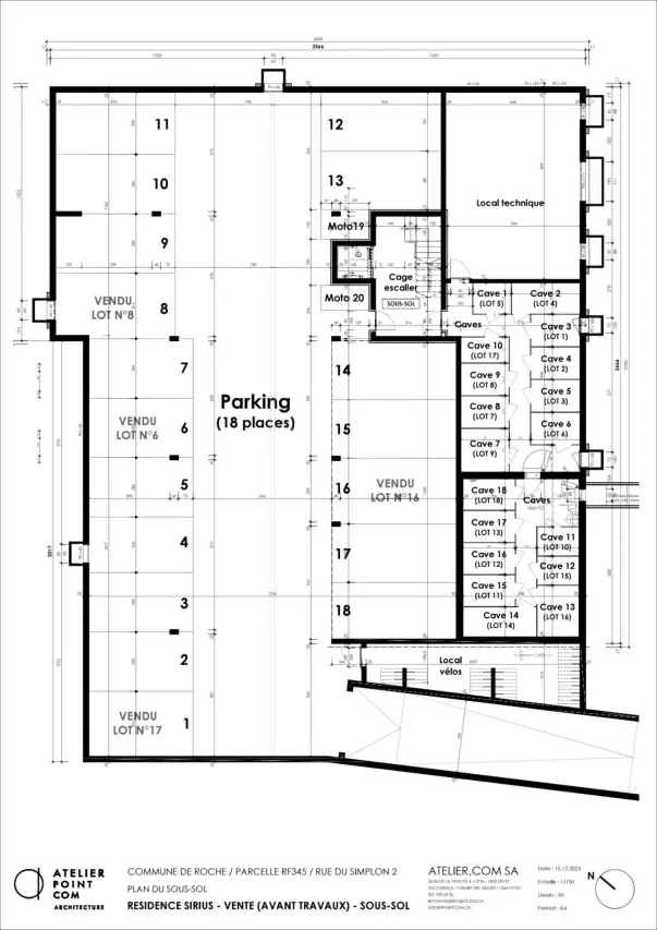 Appartement 3.5 pièces à Roche VD - Lot 11