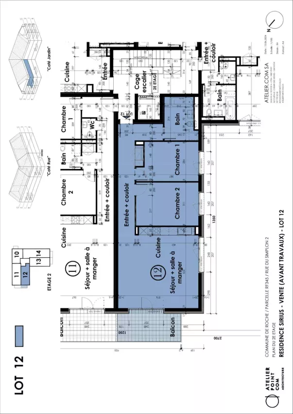 Appartement 3.5 pièces à Roche VD - Lot 12