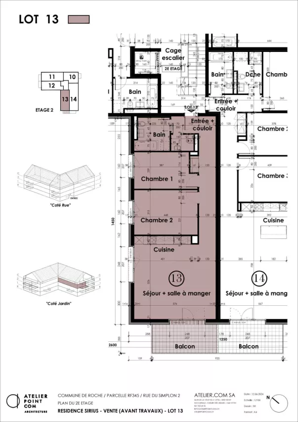 Appartement 3.5 pièces à Roche VD - Lot 13