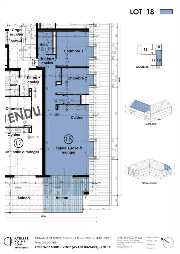 Appartement 3.5 pièces à Roche VD - Lot 18