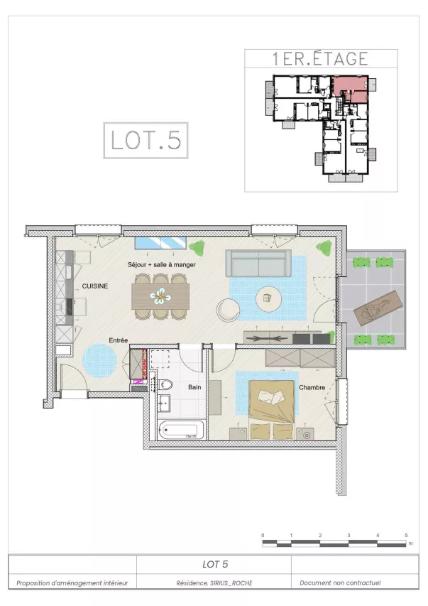 Appartement 2.5 pièces à Roche VD - Lot 5