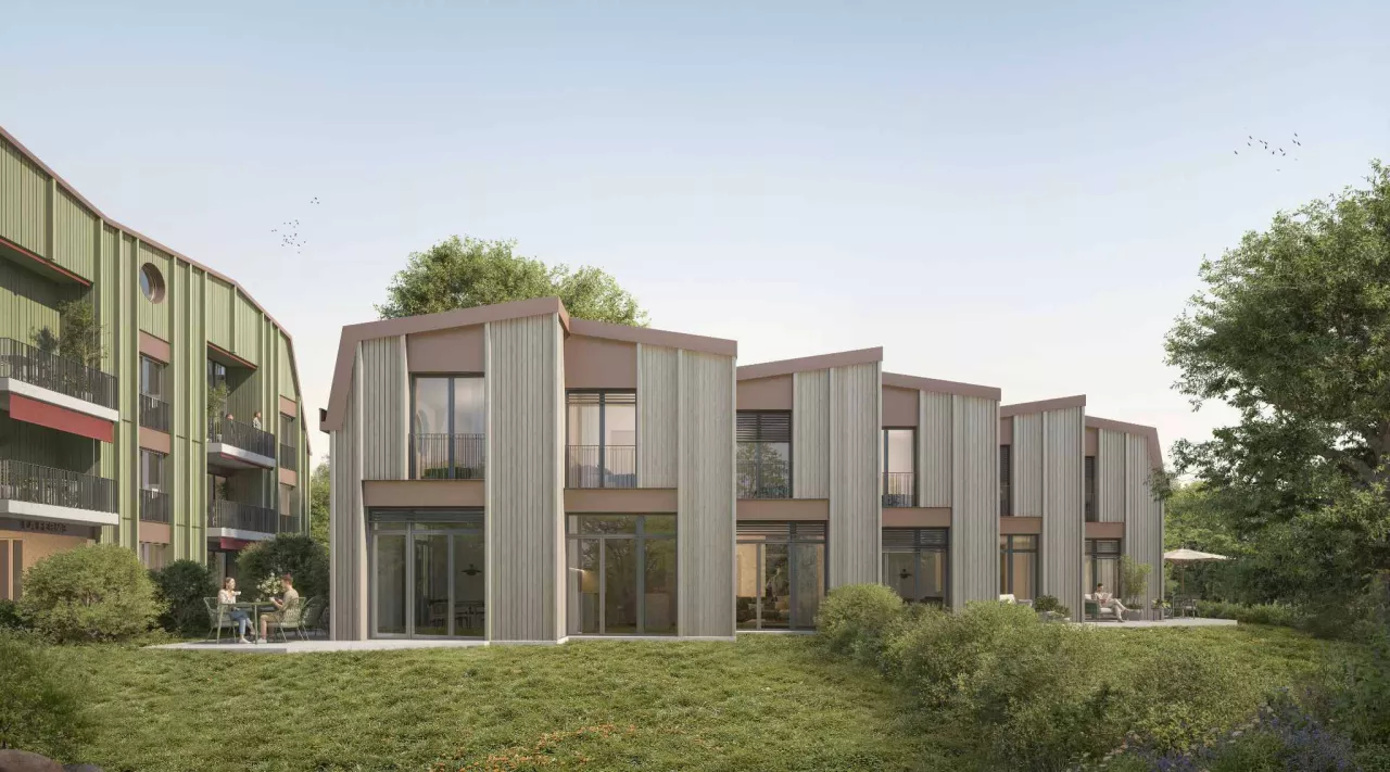 Echallens - Le Logis - Villa 'B' - Villa mitoyenne neuve de 6.5 pièces