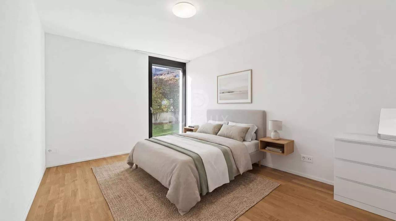 Superbe appartement de 4,5 pièces avec jardin privatif à Chessel