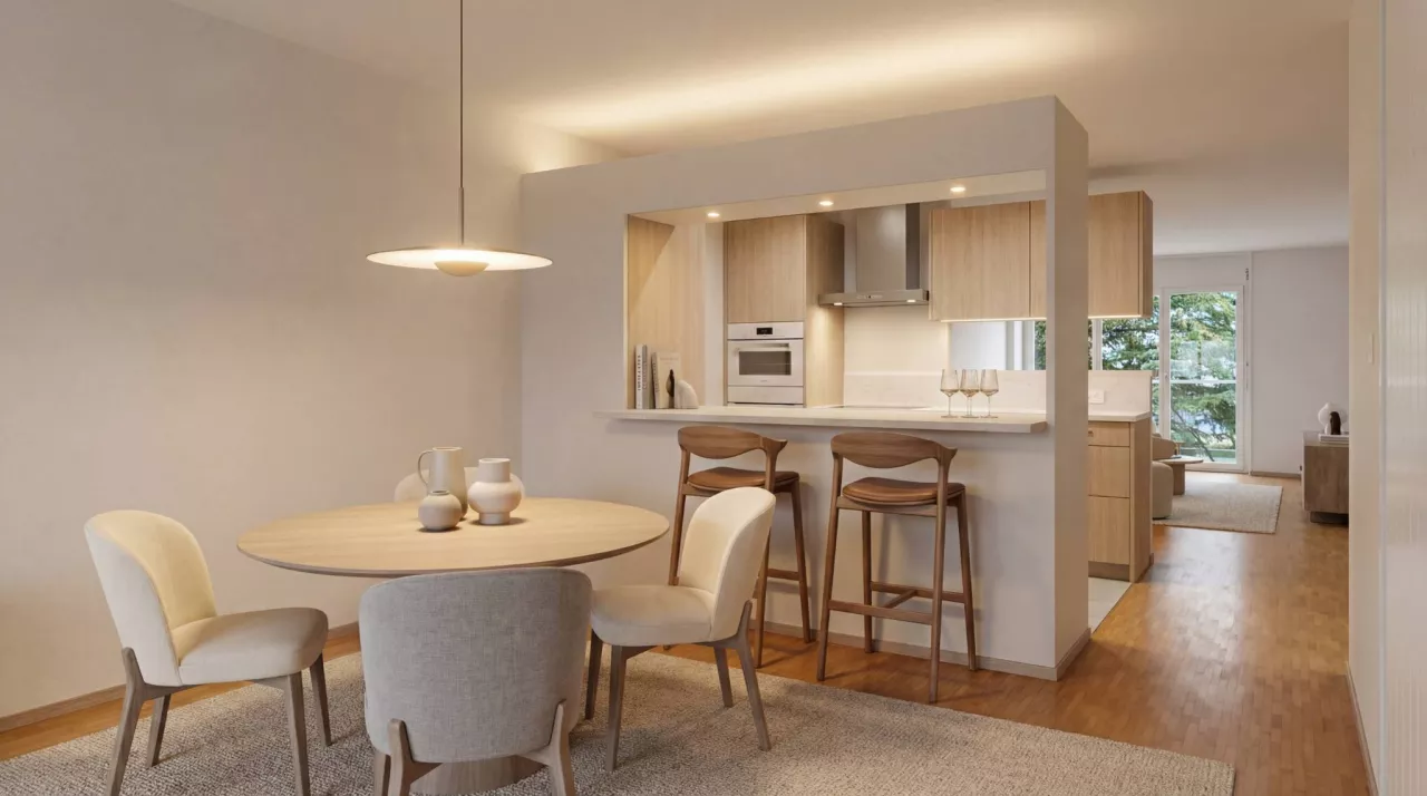 Chavornay - SPACIEUX 5.5 PIÈCES EN TRIPLEX AU CŒUR DE CHAVORNAY