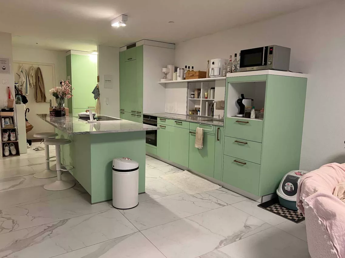 Yverdon-les-Bains - Magnifique appartement de 3½ pièces au 3ème étage avec grande loggia et place de parc, au centre-ville