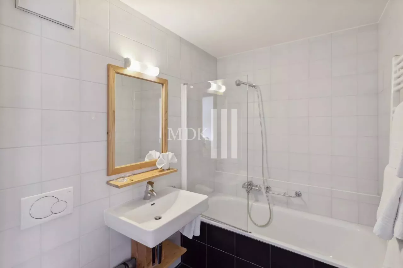 Appartement de 2.5 pièces + Studio à vendre aux Thermes-Parc des bains de Val d'Illiez